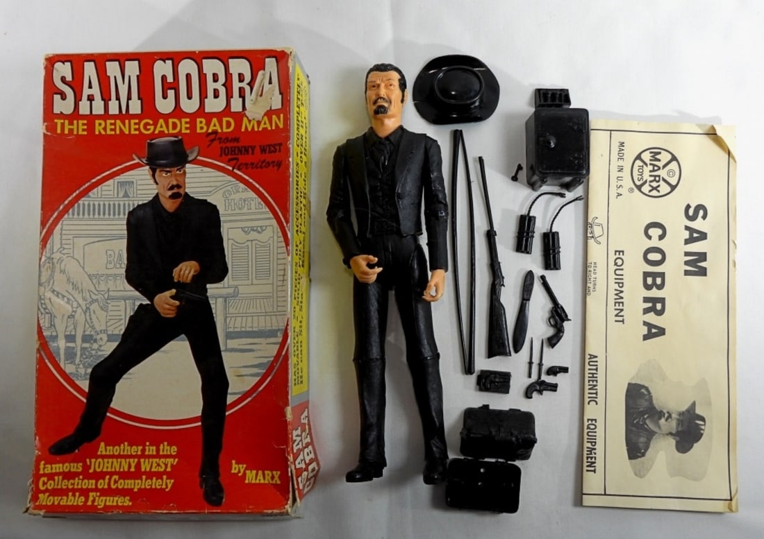 Sam Cobra With Box & Accessories Marx (1 of 14)