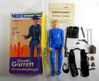 Sheriff Garrett With Box, Marx
