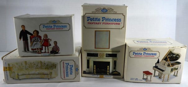 (4) 1960's Petite Princess Fantasy Furniture Sets