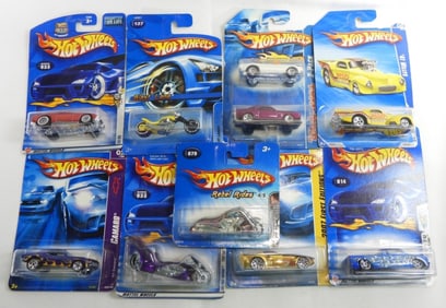 (10) Mixed Lot Hot Wheels