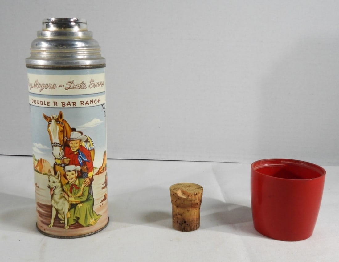 Roy Rogers and Dale Evans  Thermos (1 of 3)