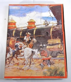 Milton Bradely Wells Fargo 3 Puzzles