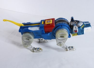 1981 Voltron Blue Lion Transforming Toy