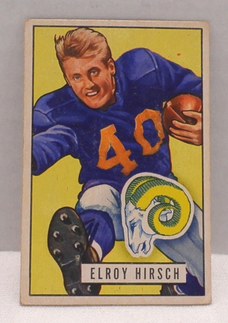 Elroy Hirsch 1951 Card (1 of 2)