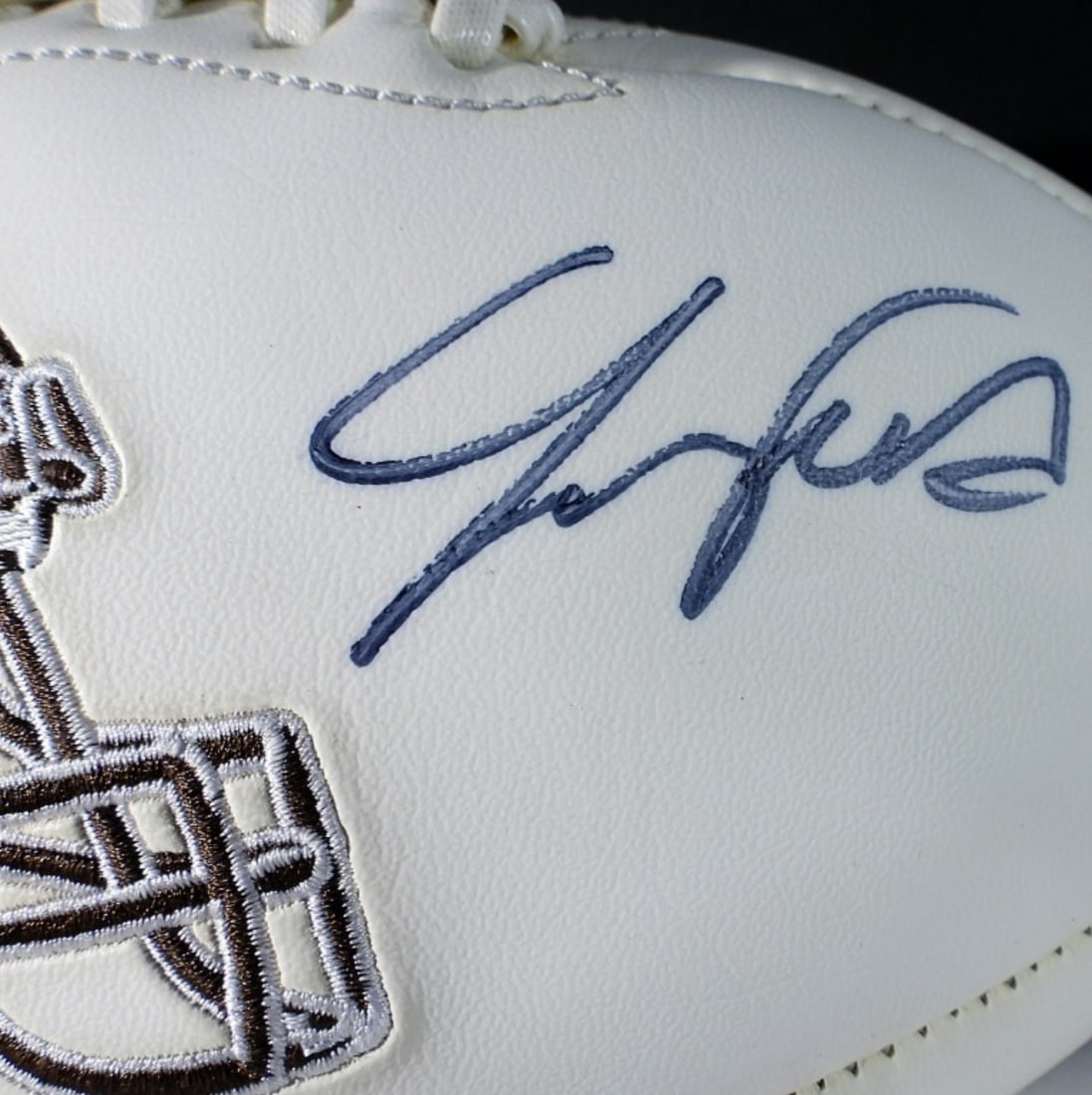Jerome Ford Autographed Football (1 of 4)