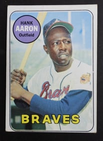 1969 TOPPS #100 Hank Aaron