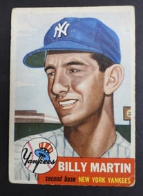 1953 TOPPS #86 Billy Martin