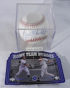 Dante Bichette Autographed Baseball