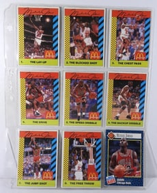 8 Michael Jordan McDonalds Cards