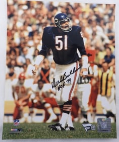 Verified Fanatics Dick Butkus Signed Photo