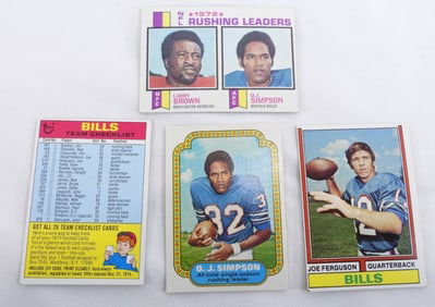(4) Buffalo Bills and Washington Red Skins