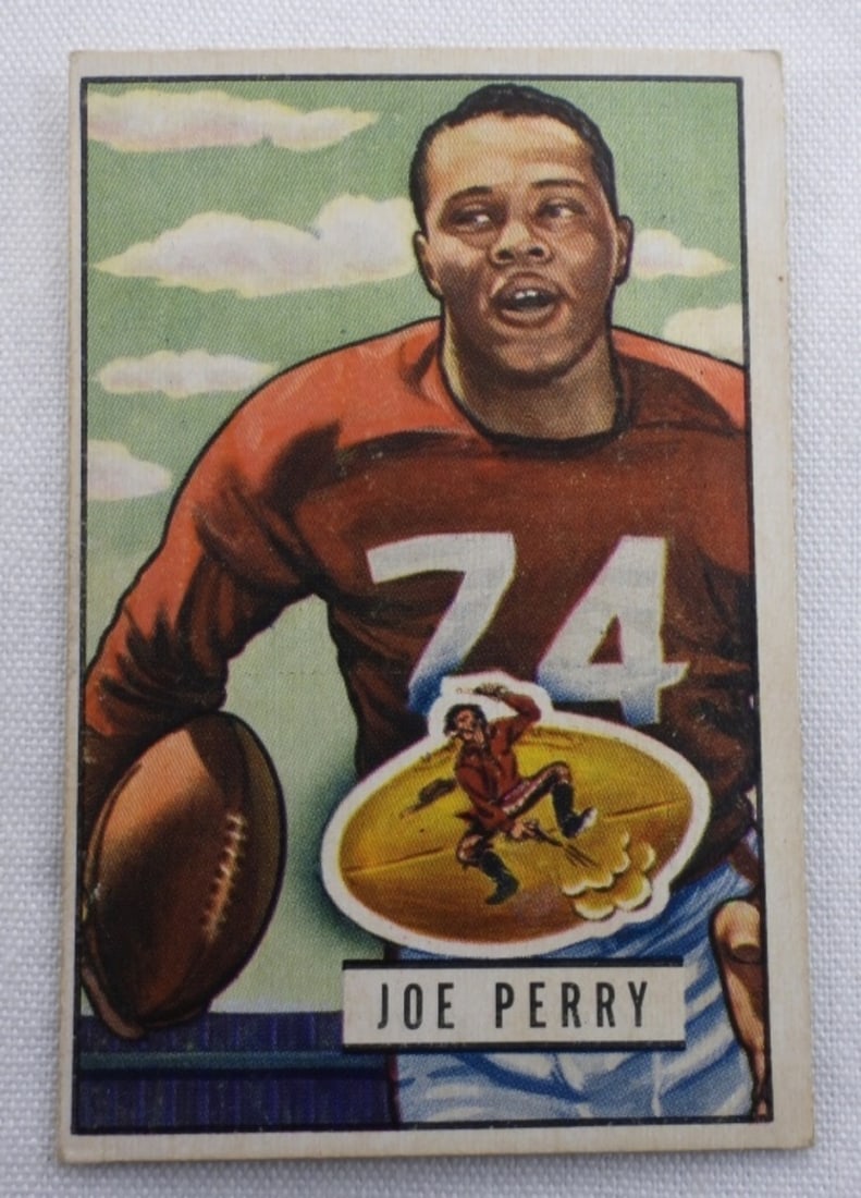 1951 Series Joe Perry #105 Card (1 of 2)