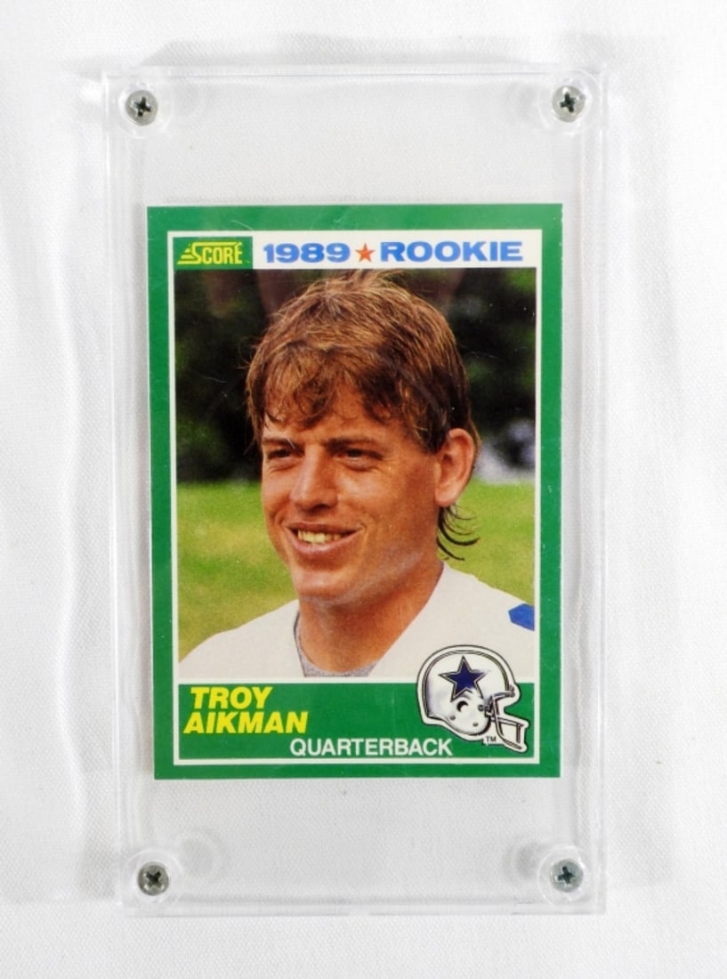 Mint Troy Aikman 1989 Rookie Card (1 of 2)