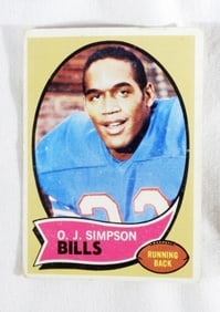O.J. Simpson Rookie Card