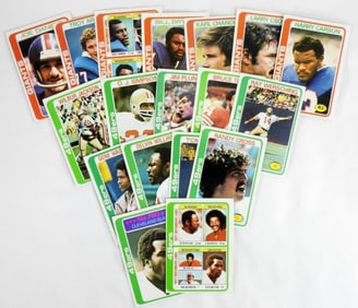 1978 Giants & 49ers Football Card Lot Of 27