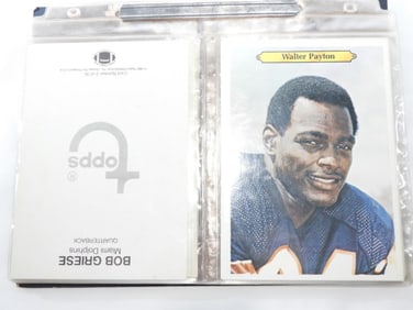 1980 TOPPS 5x7 Football Cards