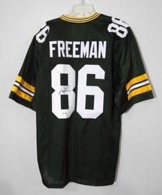 Antonio Freeman Autograph Jersey Beckett Witnessed
