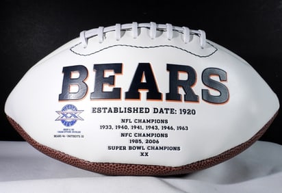 Alshon Jeffery Autographed Bears Football