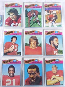 Arizona Cardinals Football Card Collection