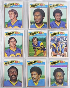 St. Louis Rams Football Card Collection