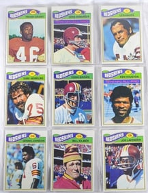 Washington Redskins Football Card Collection