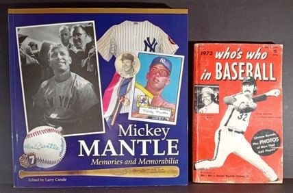 (2) Baseball Books