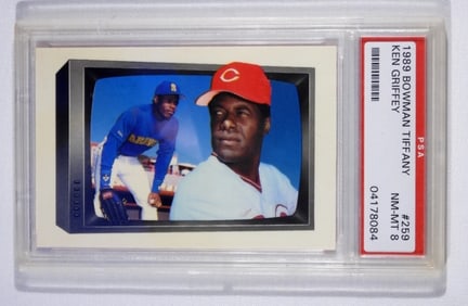 PSA 1989 Bowman Tiffany Ken Griffey