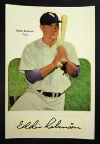 1952 Star-Cal Decal #73-C Eddie Robinson
