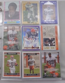 (78) Browns Mixed Years Football Cards