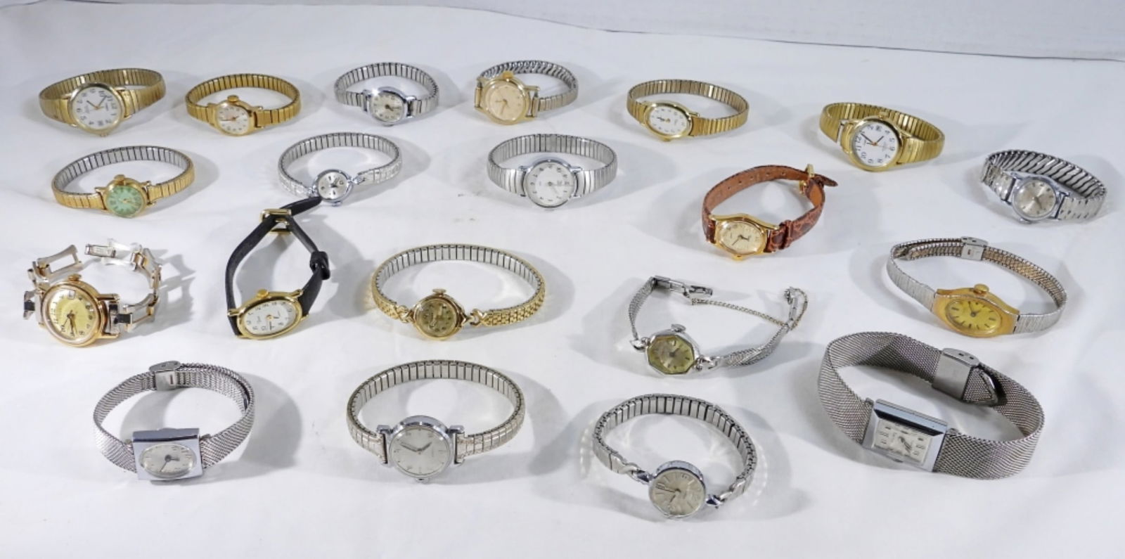 20 Gold & Silver Tone Timex Women's Watches (1 of 1)