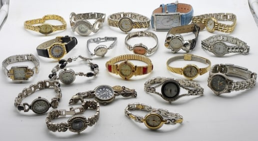 Mixed Lot Of 20 Women's Watches