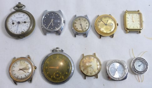 10 Assorted Watch Faces
