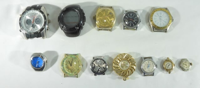 12 Assorted Watch Faces