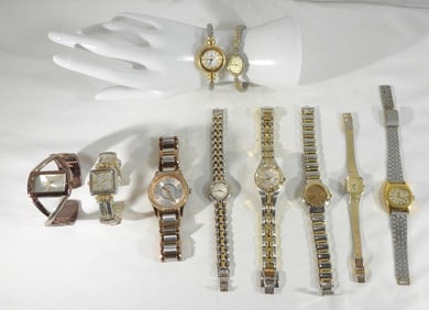 10 Mixed Toned Ladies Watches