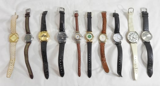 10 Assorted Band Watches