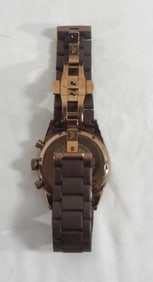 Men's Bronze Tones with Silicone Band