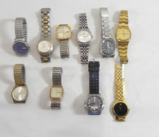 10 Assorted Men Watches