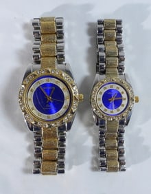 Geneva His & Her's Matching Watches