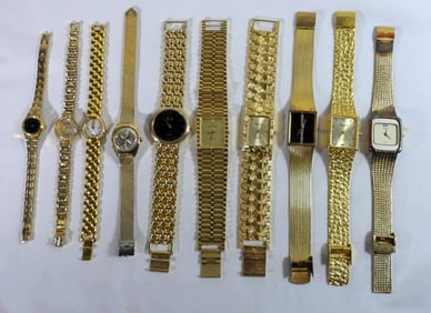 10 Women's Gold Tone Watches