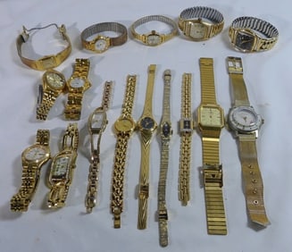 16 Women's Gold Tone Watches