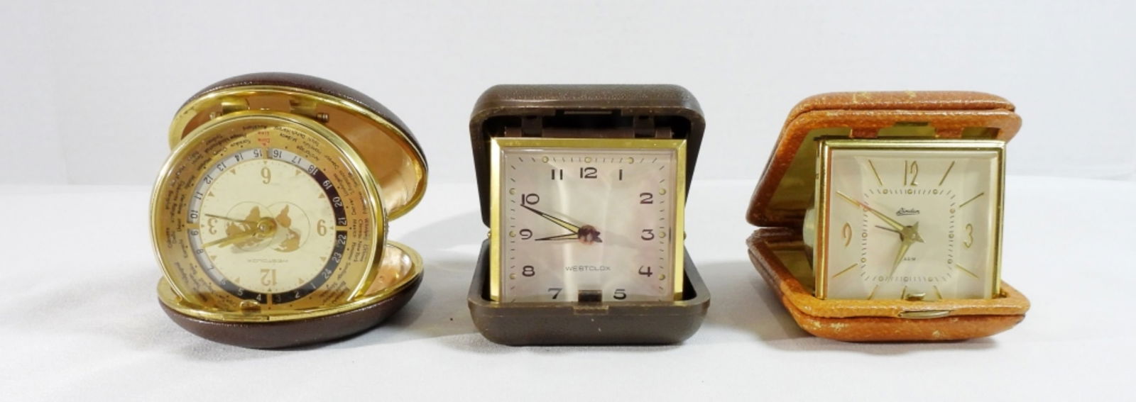 3 Travel Alarm Clocks (1 of 2)