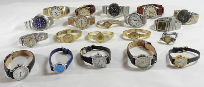 20 Timex Women's And Men's Watches