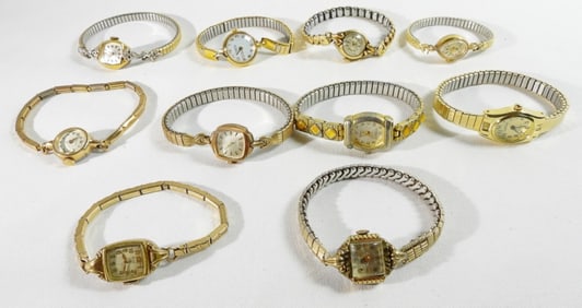 10 Women's Danity Stretch Band Watches