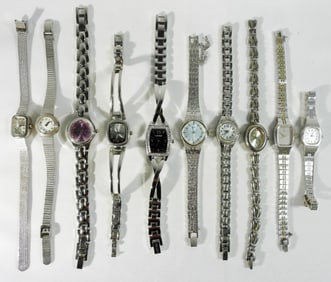 10 Women's Silver-tone Watches