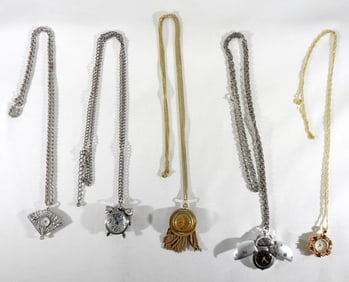 5 Women's Watch Necklaces