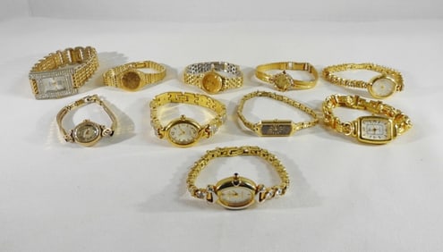 10 Women's Gold Tone Watches
