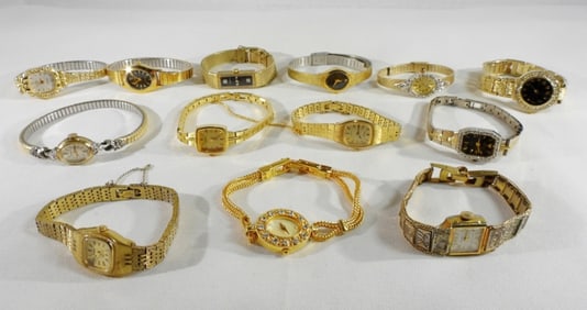 13 Women's Gold-Tone Watches