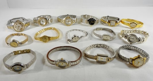 15 Women's Gold And Silver-Tone Watches