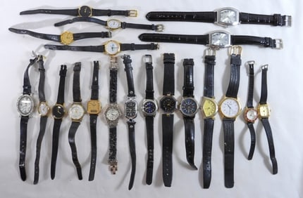 20 Black Band Watches