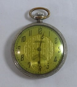 Antique Tacy Co. Admiral Pocket Watch